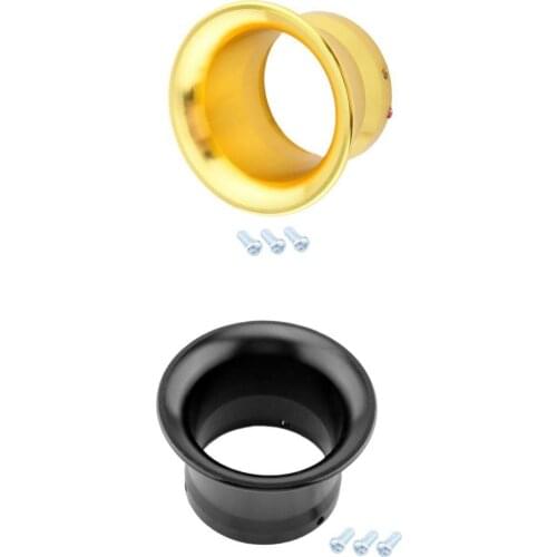 2x 50mm Air Filter Velocity Stack Funnel for PWK24 Motorcycle Carburetor