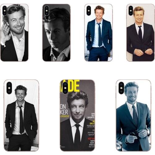 Mr. Patrick Jane Simon Baker For Samsung Galaxy Note 10 pro Plus Lite 9 8 5 4 3 M60s M40 M30 M30S M20 M10 M10S Cases Fashion