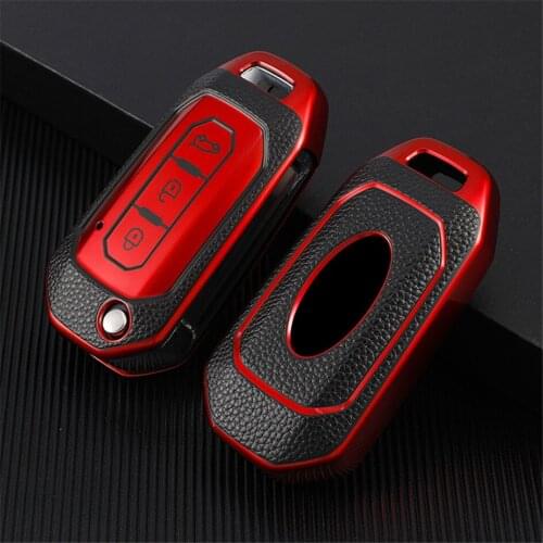 Car Key Case Protector Cover For Ford Territory EV Auto Accessory Auto Key Holder Shell Accessories Car Styling Fashion Gift Key