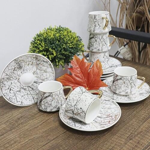 DOLBOVI Perotti 11113 12 Piece Porcelain cup Pad mug кружка coffee cup cup