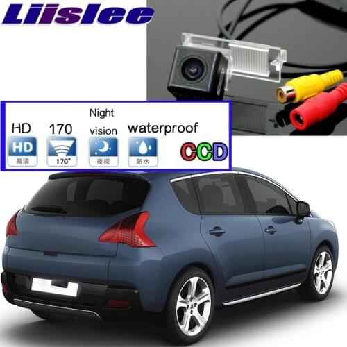 LiisleeCar Camera For Peugeot 3008 High Quality Rear View Back Up Camera PAL / NTSC Use | CCD + RCA
