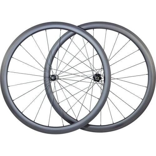1470g 700c Clincher carbon wheelset V-brake 38mm deep 23mm wide UD 3K 12K DT350 10s 11s hub straight pull 20H 24H road race bike