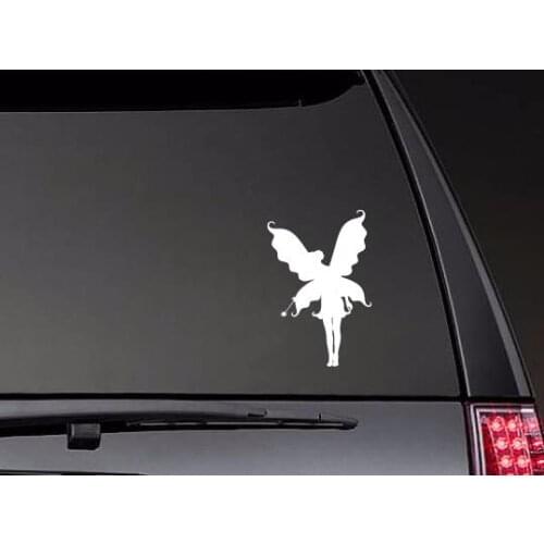 Pretty Fairy With Wand Stickers Window Door Decal Top Quatily Waterproof Vinyl Die-Cut Car Decal ZP0420