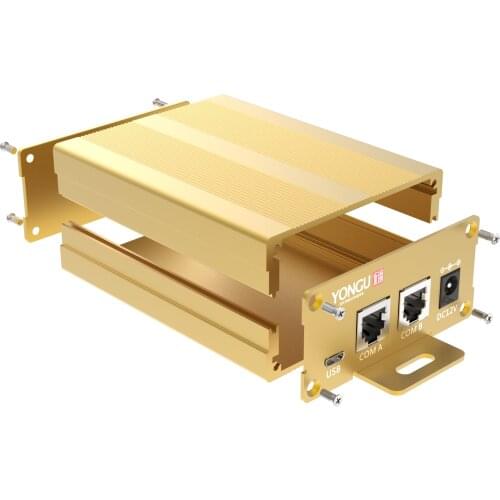 PCB instrument box for device aluminum case extruded electronic project aluminum box enclosures plating OEM 76*35*100mm