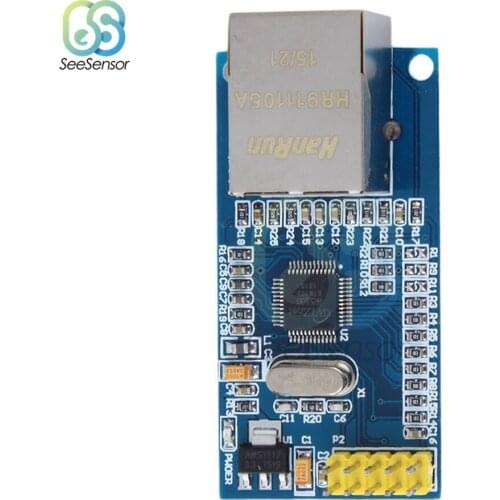 W5500 Ethernet Network Module Hardware TCP / IP 51 / STM32 Microcontroller Program SPI Interface 3.3V 5V I/O MCU