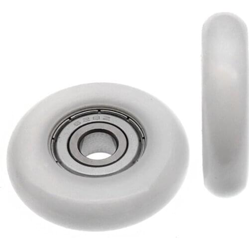 628 plastic coated ball r5 globoidal pulley roller bearing wheel 4 cm guide wheel pom POM wheel 8*40*10