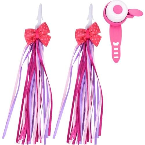 Bicycle Bell Handlebar Bell Loud Sound Bike Bells Alarm Warning Bells Ring Bike Accessories Cycling Ring Horn & Tassels