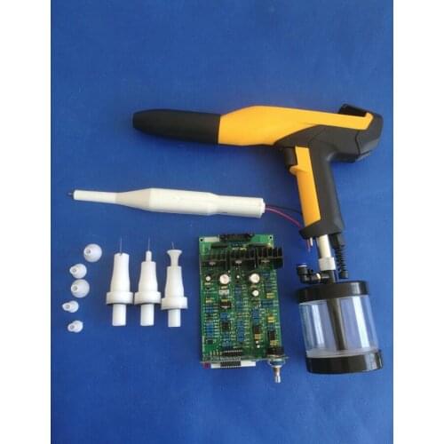 Whole system for building experiment lab test electrostatic powder coating machine:optilfex gun with barre +cascade+PCB