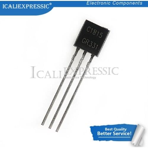 100PCS 2SC1815 TO-92 0.15A 50V In Stock