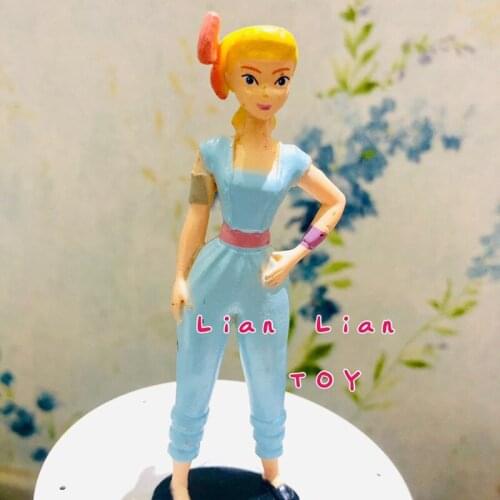 12PCS 6cm High quality Disney Toy Story shepherdess doll DIY accessories