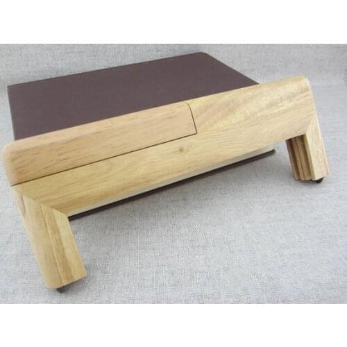 25 cm x 9 cm Natural Wood Purse Frame Bag Accessories Wooden Purse Handle