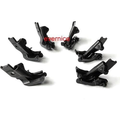 6 Set Walking Foot W/ Right Guide #S585 For Juki Lu-563 Singer Consew Brother