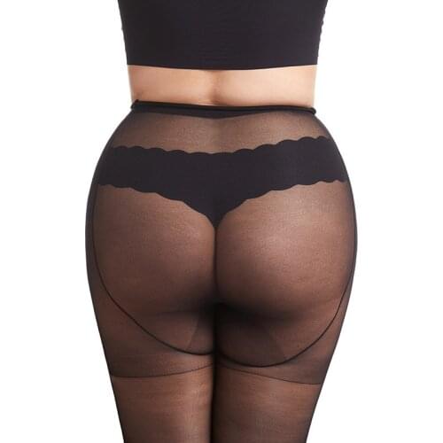 60-110kg plus size Women stretch pantyhose big girl Stockings Tear-resistant Pantyhose Sexy Nylon Tights Anti Hook