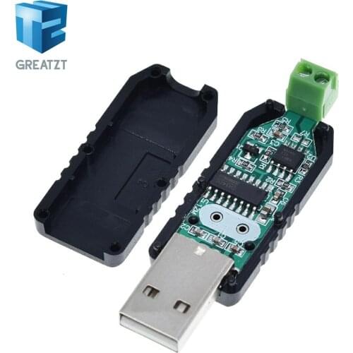 GREATZT USB to RS485 485 Converter Adapter Support Win7 XP Vista Linux Mac OS WinCE5.0