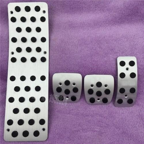 DEE Car Accessories For Audi A3 A4 B6 B7 B8 A5 A6 C5 C6 A7 A8 Q5 Fuel Brake Foot Rest AT/MT pedal Plate,Accelerator brake Pad