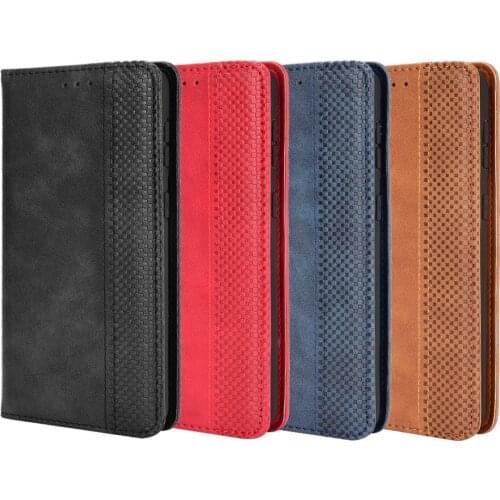 Kickstand Solid PU Leather Wallet Case for Samsung Galaxy S21 Ultra Note 20 M31 A31 A11 A12 A21S A51 5G A81 Phone Cover