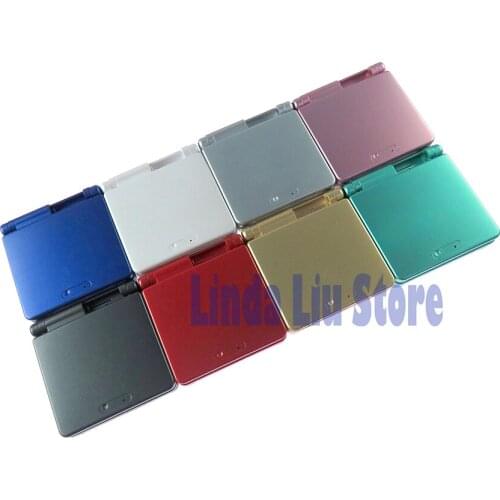 Colorful housing Shell case for GBA SP game console housing for Gameboy Advance SP 10sets/lot