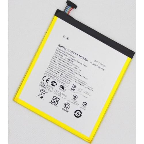 ISUNOO 2pcs/lot 4890mAh C11P1502 Replacement Battery For ASUS ZenPad 10 Z300CG Z300CL P01T Z300M Z300C P023 10.1 Tablet battery
