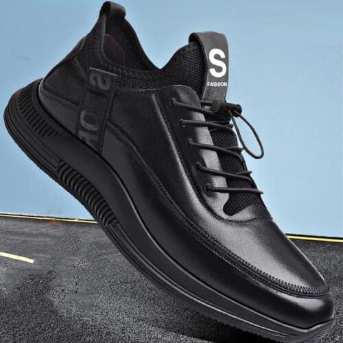 New Men Shoes Summer Casual Imitation Leather Flat Shoes Lace-up Low Top Male Sneakers Tenis Masculino Adulto Shoes
