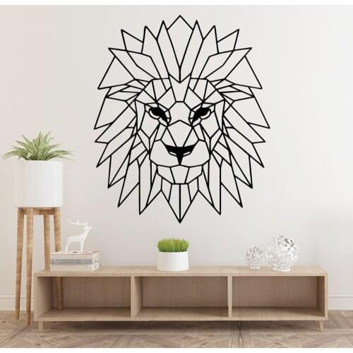 Cartoon Animal Lion Nursery Wall Stickers Vinyl Art Decals For Kids Rooms Diy Home Decoration Wall Art Decal