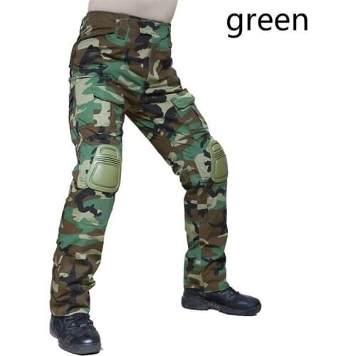 Man Desert Tactical Military Clothing Paintball Army Cargo Pants Combat Trousers Multicam Militar Tactical Knee Pads Pants