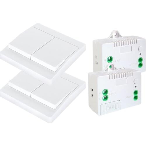 Electricity generation Switch No battery required Wall light Switch Panel Wireless remote Fuse Component controllor Switch