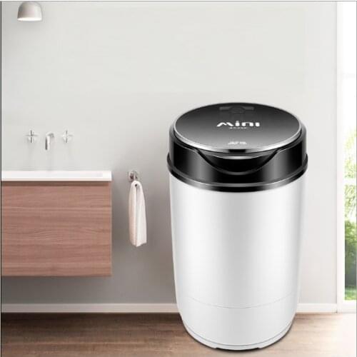 Semi Automatic Mini Washing Machine Women Children Clothes Cleaner Dehydrated Stainless Steel Busket