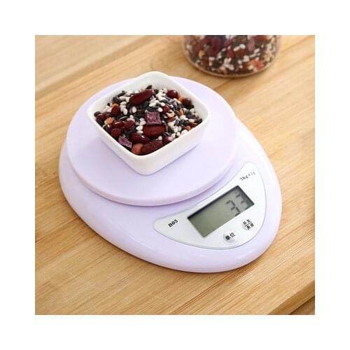 5kg/1g Portable Digital Scale Mini Electronic Scale Food Scale Kitchen LED Electronic Scale Digital Baking Scale Kitchen Scale
