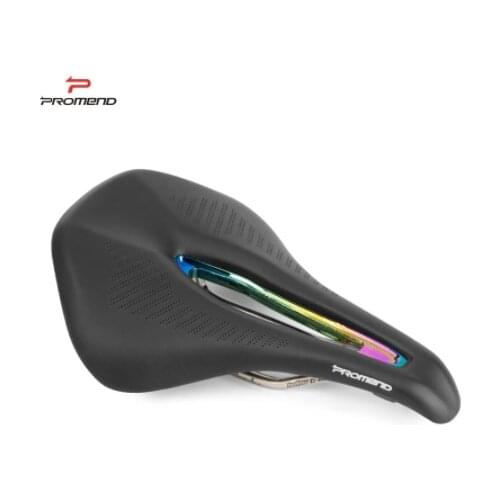 PROMEND MTB Bicycle Seat Saddle Hollow Mountain Bike Road Bike Racing Saddles PU Ultralight Breathable Soft Seat Cushion