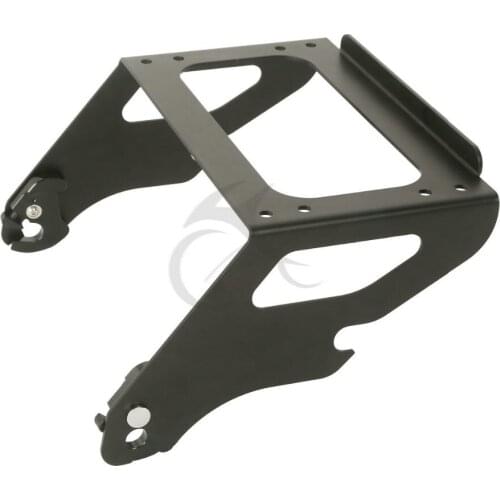 Motorcycle Detachable Two-up Pack Mount Rack For Harley Tour Pak Touring FLHT FLHX FLTR 1997-2008