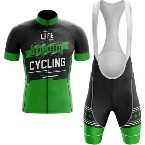 SPTGRVO Lairschdan 2020 green mens summer cycling clothing women road bike outfit mtb uniform suit bicycle clothes cycling kit