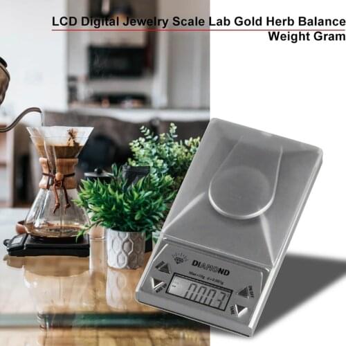 10/20/50G 0.001g LCD Digital Jewelry Scale Lab Gold Herb Balance Weight Gram Top Sale
