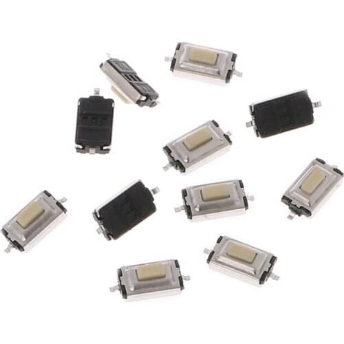 100 Pcs 3x6x2.5mm Momentary Tact SMD SMT Push Button Micro Switch 2 Pin