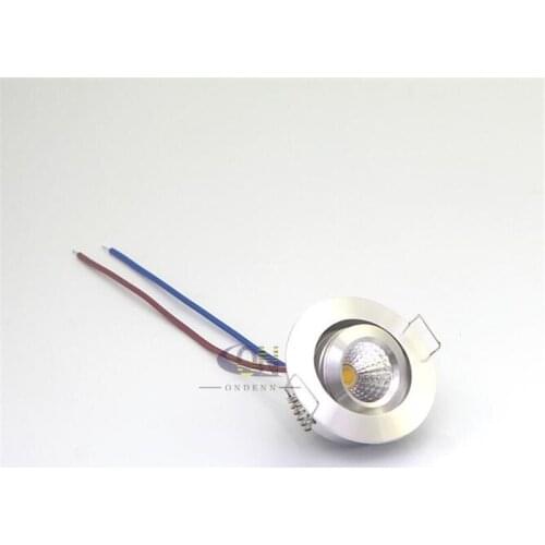 5pcs 3W COB Dimmable LED Spotlight Mini Led Ceiling Lamp Downlight 3W AC 220V 230V 240V Light Bulbs for Cabinet Counter Showcase