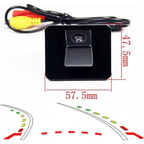 Dynamic Trajectory Tracks Car Rear view Parking camera for Kia K5 Optima Cerato for Hyundai i40 sedan Reverse Camera CCD HD