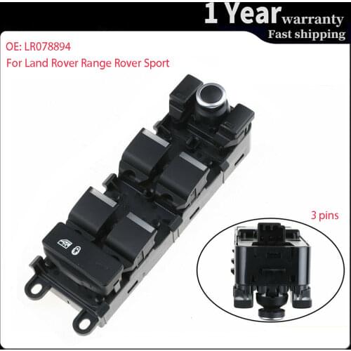 LR078894 Car Accessories Power Master Window Control Switch Button For Land Rover Range Rover Sport 2014-2017 High Quility