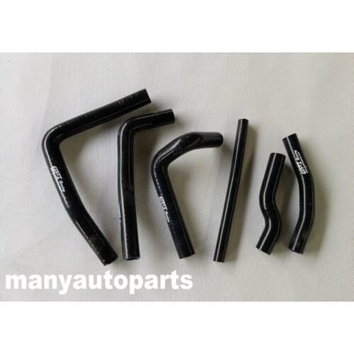 BLACK silicone radiator hose for HONDA CR250R CR 250 2000-2001 00 01