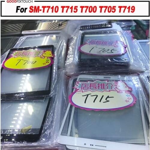 For Tab S2 8.0 T710 SM-T710 T700 T705 T713 T715 SM-T715 T719 SM-T719 Front Outer Glass Lens Repair Touch Screen Outer Glass