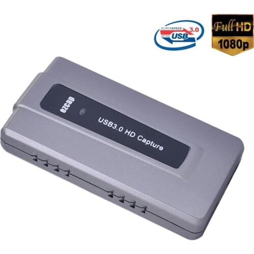 Ezcap 287 1080P 60fps USB HDMI Video Record Recorder HDMI to USB 3.0 Video Capture Card For Mac Windows Linux PC Live Streaming