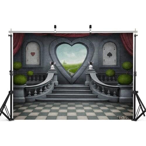 Photographic Backgrounds Fairy Tales Staircase Windows Vinyl Cloth Backdrops Fond Studio Photo Kids Newborn Portrait Photophone