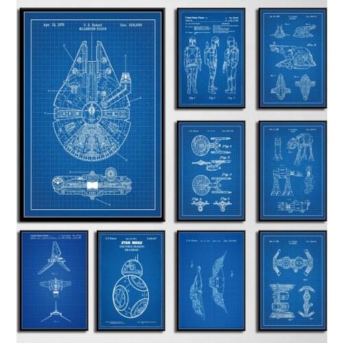 Prints Home Decor Painting Nordic Style Making Mechanical Pictures Wall Art Modular Canvas Watercolor Modern Living Room Poster