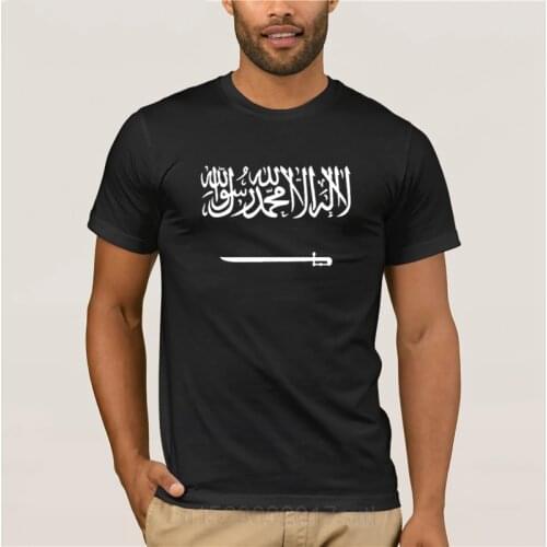 Summer Fit Slim Men T-Shirts 100% SAUDI ARABIA diy free custom name number nation flag sa arabic arab Printed T-shirt