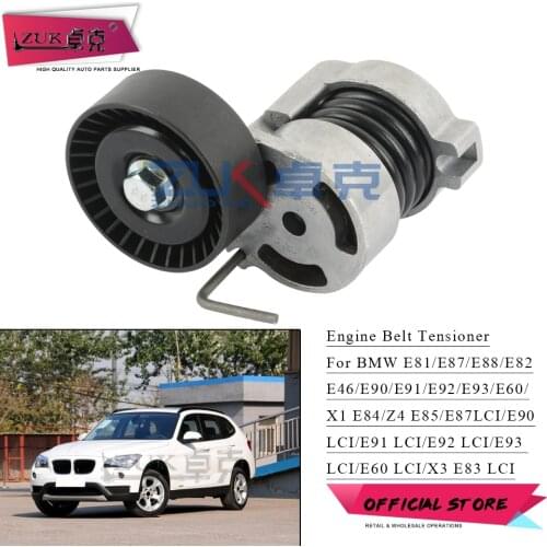ZUK Belt Drive Tensioner Assembly For BMW N46 Engines For BMW E81 118i 120i For E90 320i For E60 520i X1 X3 Z4 OEM:11287524267