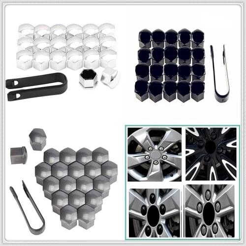 New Car Wheel Nut Caps Auto Screw Cover 17/19/21mm Bolt tire rims for Hyundai CCS NEOS-3 Accent SR HND-4 Blue-Will i-blue