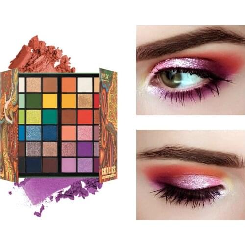 New 36 Colors Eyeshadow Matte Make Up Palette Shimmer Pearlescent Rainbow Holy Grail Palette Eyeshadow Powder
