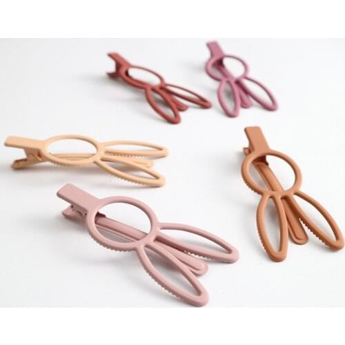 New Cute Rabbit Hair Accessories for Girls Women Boutique Candy Color Hairclip Barrettes Korean Lovely Princess Hair Decoration