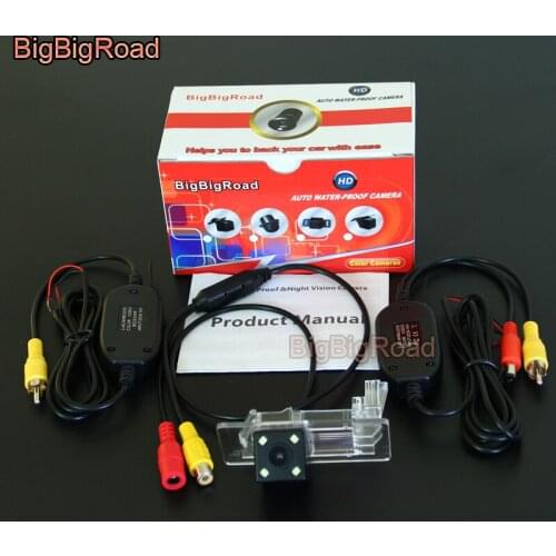 BigBigRoad Car Rear View Parking Camera Night Vision For Volkswagen grand lavida Touran sagitar 2011 2012 2013 2014 2015 2016