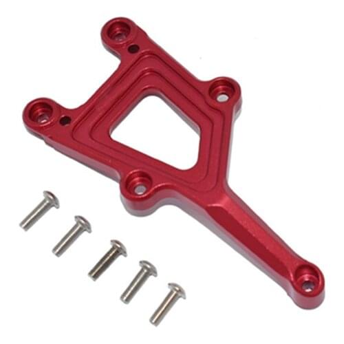 Suitable for 1/10 RC Car for 4WD /FORD /GT4-TEC 2.0 aluminum alloy front Steering Pressure Plate support rod Modification Kits