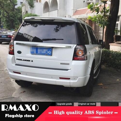 For Land Rover Freelander2 Spoiler 2007-2015 High Quality ABS Material Car Rear Wing Primer Color Rear Spoiler