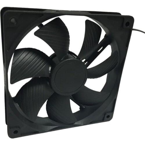 120mm High Speeed Chassis Cooling Fan Double Ball Violent Fan 3000RPM 12V 0.5A Graphics Card Bracket Cooling Fan